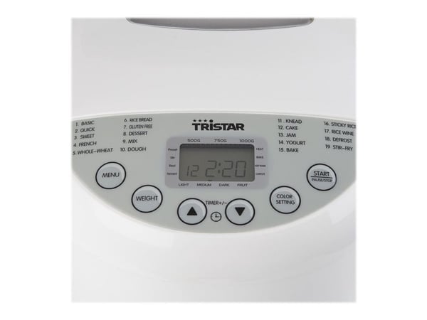 Tristar BM-4586 - Brødmaskin - 550 W