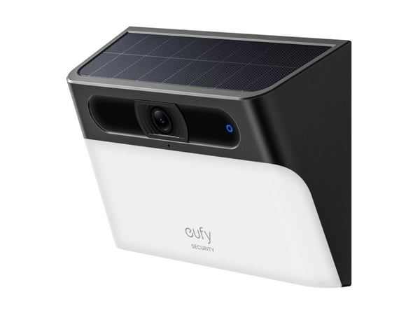 Eufy Solar Wall Light Cam S120 - Nettverksovervåkingskamera - værbestandig - farge (Dag og natt) - 1920 x 1080 - 1080p - lyd - trådløs - Wi-Fi