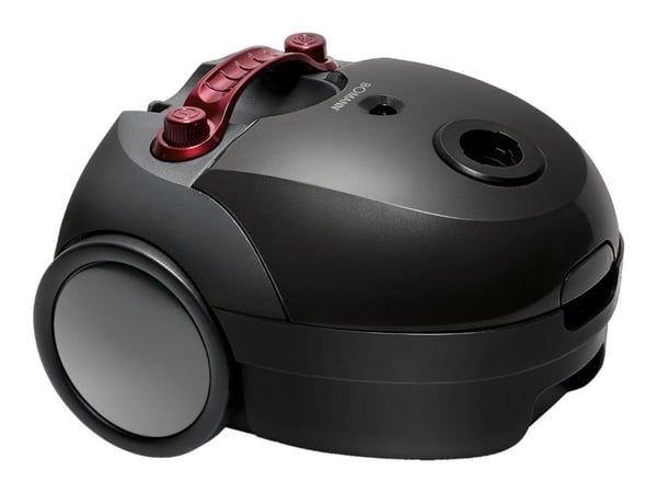 Bomann BS 9019 CB N - Dammsugare - med behållare - påse - röd/antracit