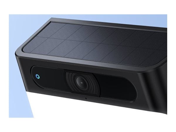 Eufy Solar Wall Light Cam S120 - Nettverksovervåkingskamera - værbestandig - farge (Dag og natt) - 1920 x 1080 - 1080p - lyd - trådløs - Wi-Fi