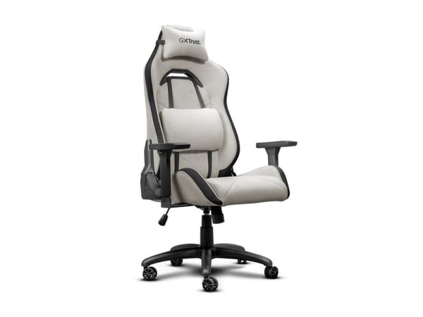 Trust 25532, PC-pelituoli, 150 kg, pehmustettu istuin, Pehmustettu selkänoja, 195 cm, Beige