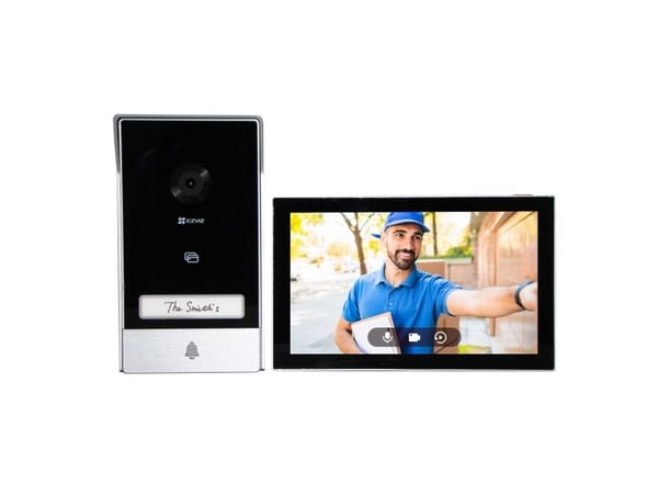 EZVIZ HP7, 17,8 cm (7"), 1024 x 600 pixlar, H.264, H.265, 2048 x 1296 pixlar, CMOS, 25,4 / 2,7 mm (1 / 2.7")