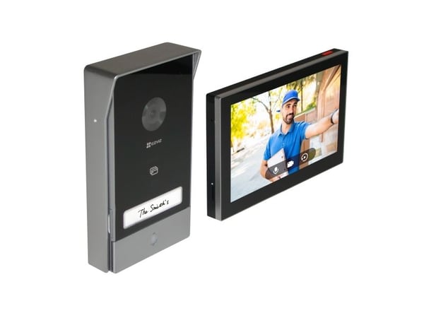 EZVIZ HP7, 17,8 cm (7"), 1024 x 600 pixlar, H.264, H.265, 2048 x 1296 pixlar, CMOS, 25,4 / 2,7 mm (1 / 2.7")