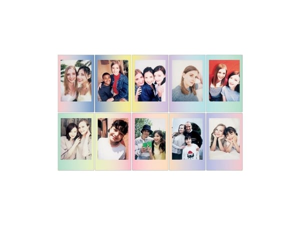 Fujifilm Instax Mini MACARON - Hurtigvirkende fargefilm - ISO 800 - 10 eksponeringer