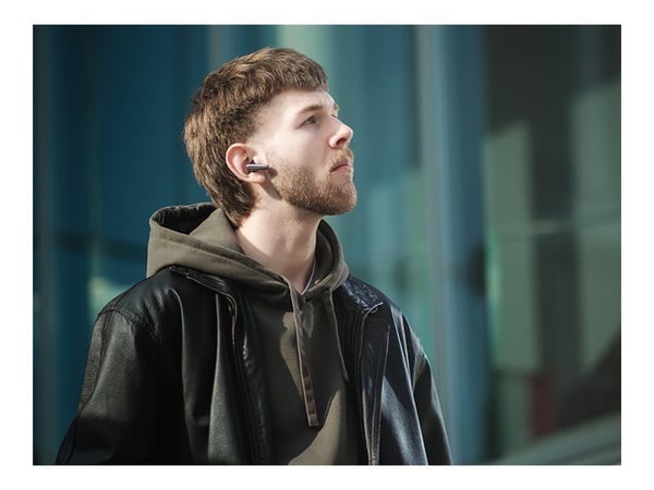 Tracer S2 - True wireless-hodetelefoner med mikrofon - i øret - Bluetooth - aktiv støydemping