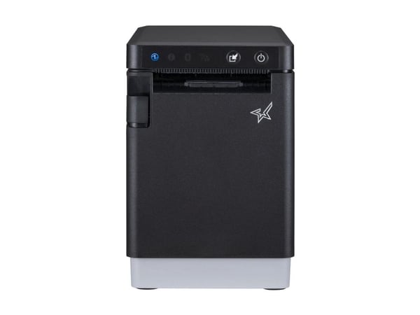 Star mC-Label2 MCL21Ci - Etikettskriver - direktetermisk - Rull (2,5 - 6 cm) - 300 dpi - inntil 180 mm/sek - USB-C, LAN, USB - kutter - svart