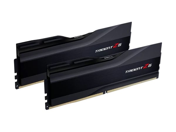 G.Skill Trident Z5 - DDR5 - sats - 32 GB: 2 x 16 GB - DIMM 288-pin - 6000 MHz / PC5-48000 - CL30 - 1.35 V - ej buffrad - icke ECC - mattsvart