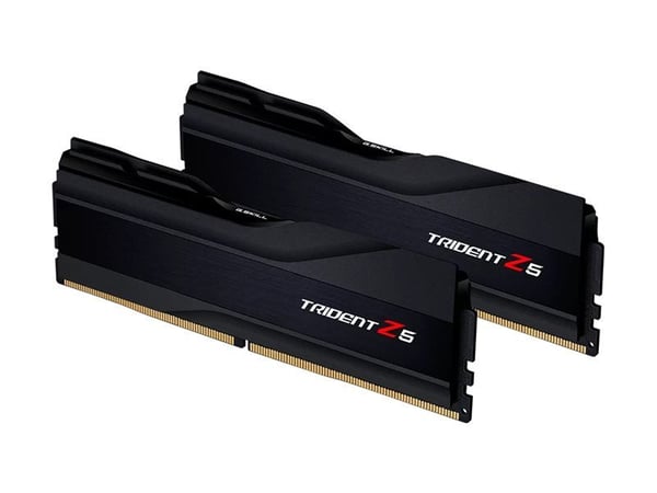 G.Skill Trident Z5 - DDR5 - sats - 32 GB: 2 x 16 GB - DIMM 288-pin - 6000 MHz / PC5-48000 - CL30 - 1.35 V - ej buffrad - icke ECC - mattsvart