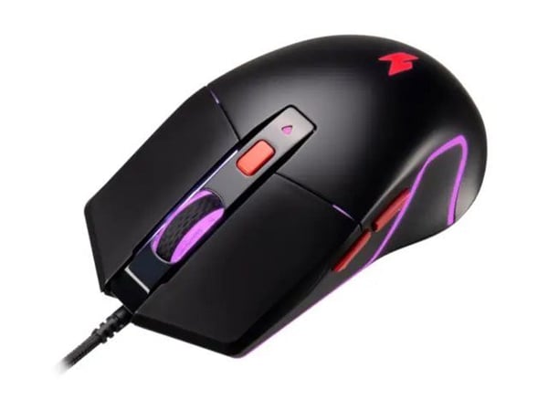 Acer Nitro NMW100 - Mus - optisk - 6 knappar - kabelansluten - USB - svart - detaljhandel