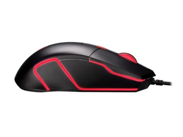 Acer Nitro NMW100 - Mus - optisk - 6 knappar - kabelansluten - USB - svart - detaljhandel