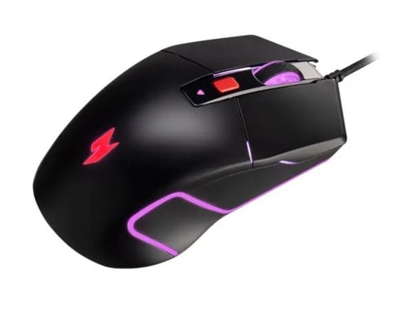 Acer Nitro NMW100 - Mus - optisk - 6 knappar - kabelansluten - USB - svart - detaljhandel