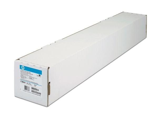 HP Bright White Inkjet Paper-914 mm x 91.4 m (36 in x 300 ft), 91,4 m, 15,2 cm (6"), 119 µm, 90 g/m²