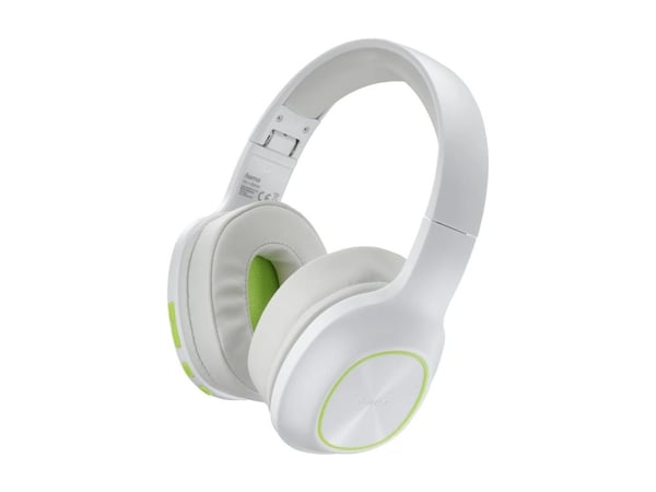 Hama Spirit Calypso III - Hodetelefoner med mikrofon - on-ear - Bluetooth - trådløs, kablet - 3,5 mm jakk - hvit Hama Spirit Calypso III - Hodetelefoner med mikrofon - on-ear - Bluetooth - trådløs, kablet - 3,5 mm jakk - hvit