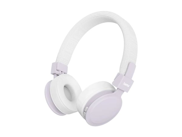Hama Freedom Lit III - Hodetelefoner med mikrofon - on-ear - Bluetooth - trådløs, kablet - 3,5 mm jakk - hvit
