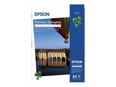 Epson Premium Semigloss Photo Paper - Halvblank - 100 x 150 mm - 251 g/m² - 50 ark fotopapir - for EcoTank ET-2750, 2751, 2756, 2850, 2851, 2856, 4...