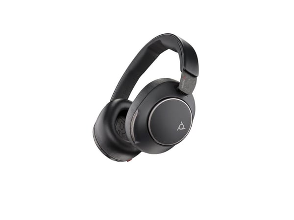 HP Poly Voyager Surround 85 - Voyager Surround 80 series - headset - fullstorlek - Bluetooth - trådlös - aktiv brusradering - USB-C via Bluetooth-a...