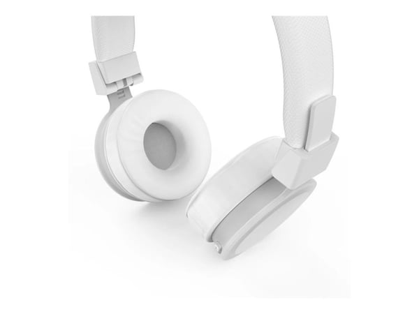 Hama Freedom Lit II - Hodetelefon med mikrofon - on-ear - Bluetooth - trådløs - hvit