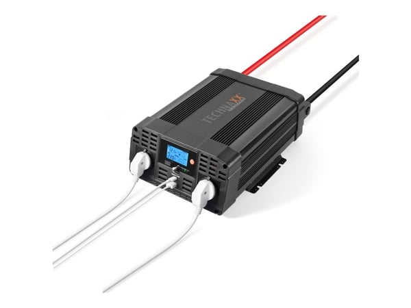 Technaxx TE20, Universal, Automatisk, 12 V, 2000 W, 230 V, DC-til-AC