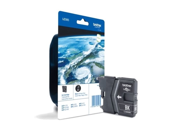 Brother LC985BK - Svart - original - blekkpatron - for Brother DCP-J140W, DCP-J315W, DCP-J515W, MFC-J410
