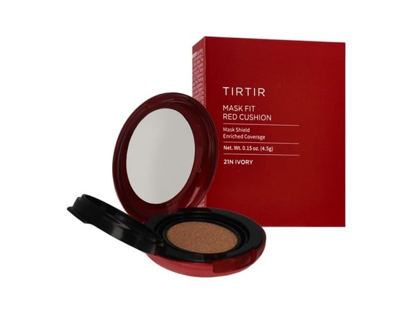 Alcotest TIRTIR_Mask Fit Red Cushion pitkäkestoinen kasvojen meikkivoide 21N Ivory 4.5g
