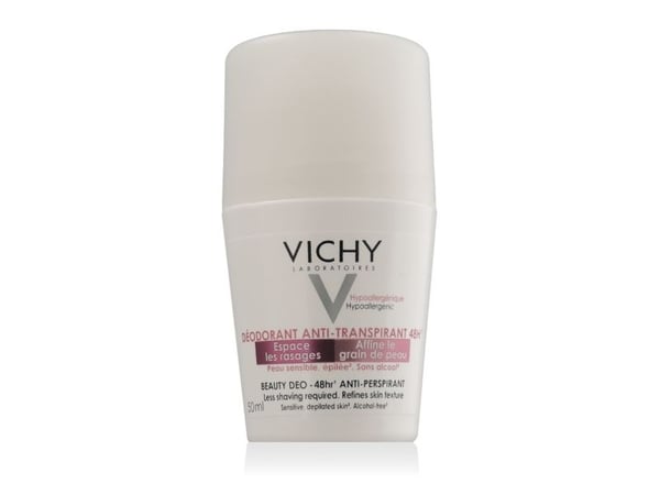 Vichy Beauty Deo Roll-on deodorant, 50 ml, Sensitiv hud 48h