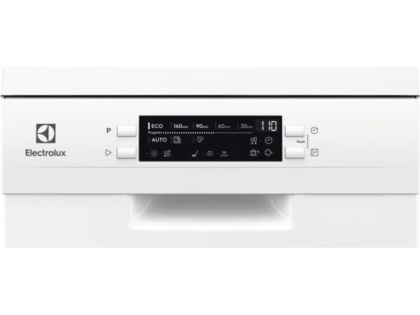 Electrolux ESA42110SW, Frittstående, Slimline (45 cm), Hvit, Hvit, Knapper, LED