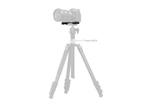 SmallRig 6705, Monteringsplatta, Svart, Aluminiumlegering, Rostfritt stål, Silikon, Sony Alpha 7R VI, 132,8 mm, 65,8 mm