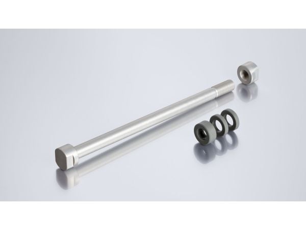 Tacx T1706, Rustfritt stål, Thru-axle, Swiss, Shimano, 183,5 mm
