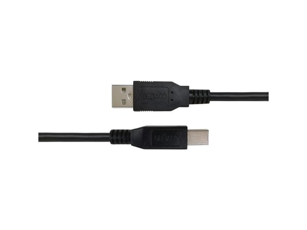 DELTACO - USB-kabel - USB (hane) till mini-USB typ B (hane) - USB 2.0 - 0.5 A - 3 m - svart