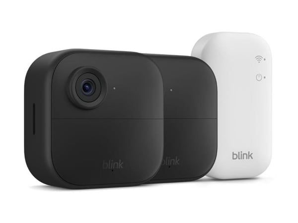 Blink Outdoor 4 - Nätverksövervakningskamera - utomhusbruk, inomhusbruk - vädertålig - färg (Dag&Natt) - 1080p - ljud - trådlös - Wi-Fi - med Sync ...