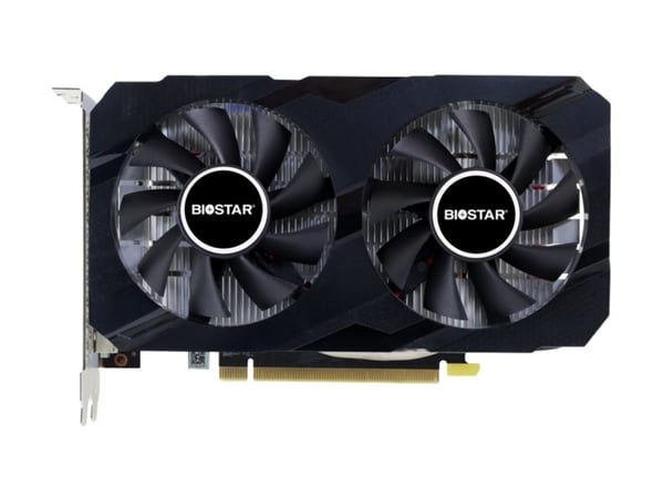 Biostar Radeon RX580 2048SP, Radeon RX 580, 8 GB, GDDR5, 256 Bit, PCI Express x16 3.0, 2 tuuletinta(t)