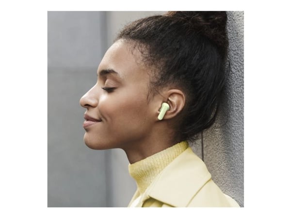 Hama Freedom Light II - True wireless-hörlurar med mikrofon - inuti örat - Bluetooth - grön