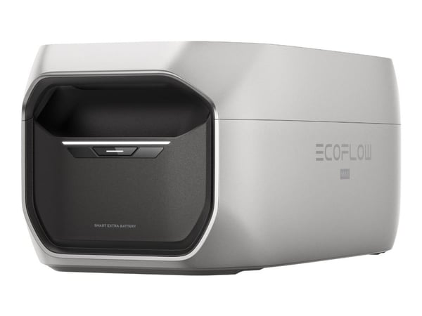 EcoFlow EF-DL3-MP-EB - Extrabatteri för portabel strömenhet - smart - DC 43.2 - 57.6 V - litium järn fosfat - 40 Ah - 2048 Wh - utgångskontakter: 1