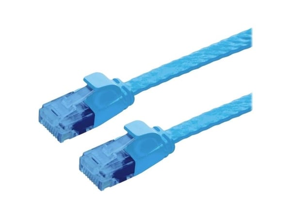 VALUE 21.99.2052, 2 m, Cat6a, U/UTP (UTP), RJ-45, RJ-45, Blå