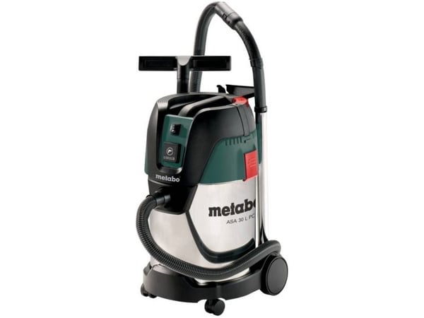 Metabo ASA 30 L PC INOX - Dammsugare - med behållare - påse