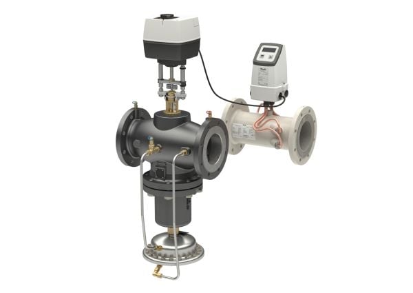 Danfoss 003Z8202, Reglerventil, mässing, 95 ° C