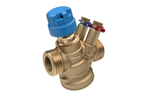 Danfoss 003Z8205, Reglerventil, mässing, 95 ° C
