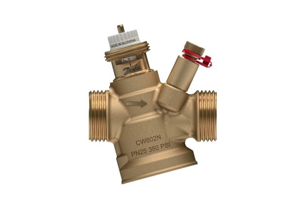 Danfoss 003Z8204, Reglerventil, mässing, 95 ° C