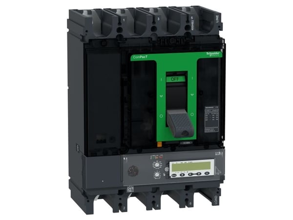 Schneider Electric ComPacT NSX400HB2, Koteloitu katkaisija, Tyyppi A, 100000 A, IP40