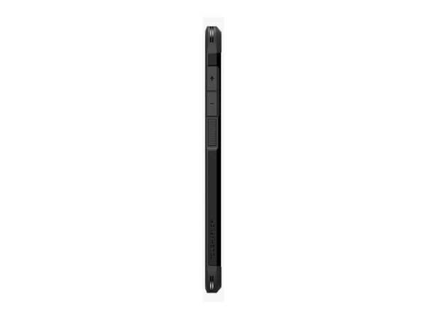 Spigen Tough Armor - Baksidesskydd för mobiltelefon - termoplastisk polyuretan (TPU), polykarbonat (PC), stötskum - svart - för Samsung Galaxy A56
