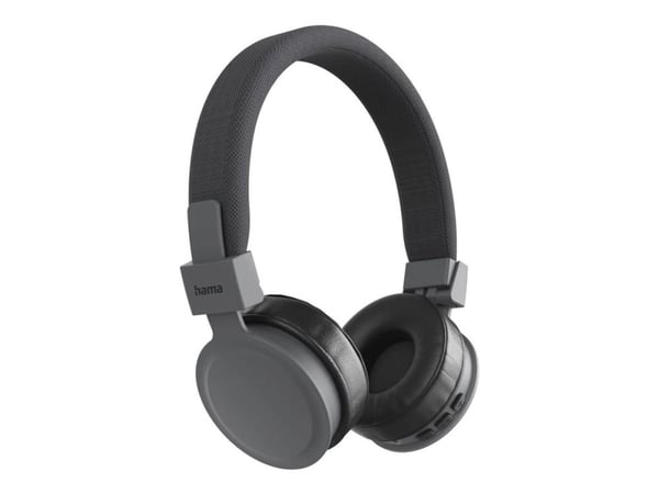 Hama Freedom Lit III - Hodetelefoner med mikrofon - on-ear - Bluetooth - trådløs - svart