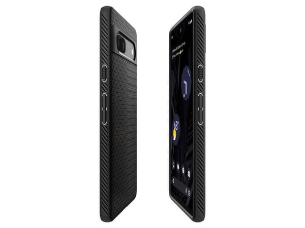 Spigen Liquid Air, Suojus, Google, Pixel 7a, 15,5 cm (6.1"), Musta