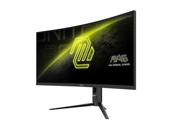 MSI MAG 342CQR E2 - LED-skjerm - gaming - kurvet - 34" - 3440 x 1440 UWQHD @ 180 Hz - VA - 300 cd/m² - 4000:1 - 1 ms - 2xHDMI, DisplayPort