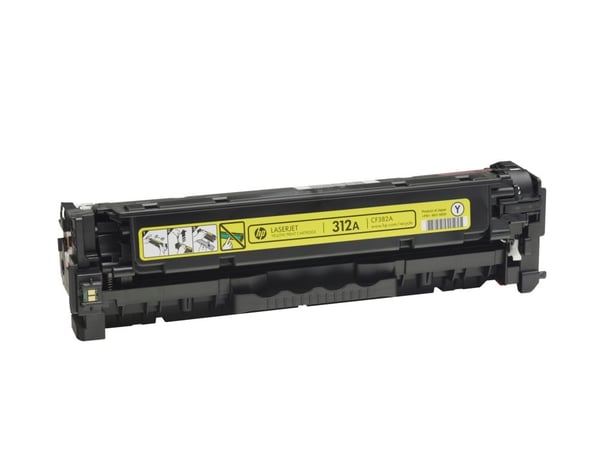 HP 312A - Gul - original - LaserJet - tonerpatron (CF382A) - for Color LaserJet Pro MFP M476dn, MFP M476dw, MFP M476nw