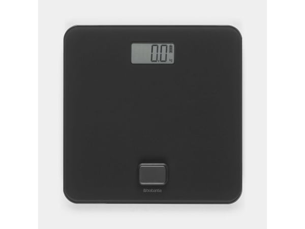 BRABANTIA ReNew baderomsutstyr med hyllesett og børster, dark grey