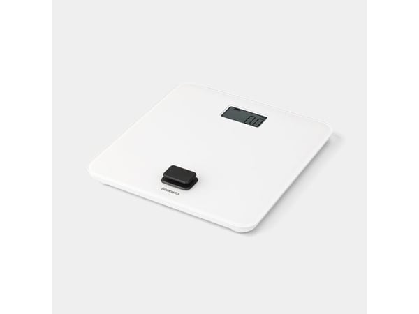 Brabantia 281365, Elektronisk personvekt, 150 kg, 100 g, Hvit, kg, lb, ST, firkant