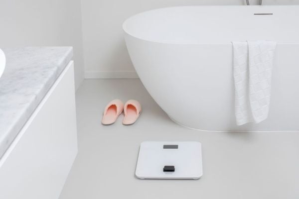 Brabantia 281365, Elektronisk personvekt, 150 kg, 100 g, Hvit, kg, lb, ST, firkant