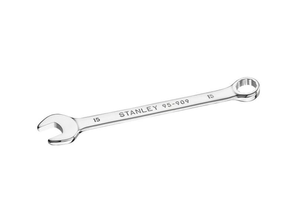 Stanley STMT95909-0, Skiftnyckel, Rostfritt stål, Kromvanadinstål, Rak, 15 mm, 192 mm