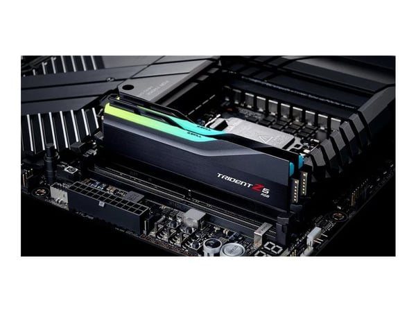 G.Skill Trident Z5 RGB - DDR5 - sett - 32 GB: 2 x 16 GB - DIMM 288-pin - 6600 MT/s - CL34 - 1.4 V - ikke-bufret - ikke-ECC
