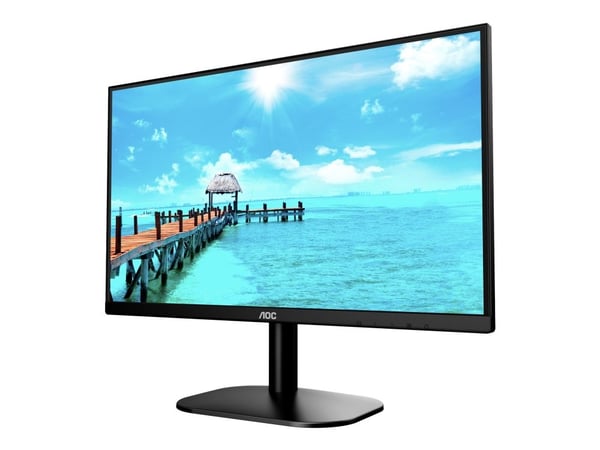 AOC 22B2H/EU - LED-skärm - 22" (21.5" visbar) - 1920 x 1080 Full HD (1080p) @ 75 Hz - VA - 200 cd/m² - 3000:1 - 4 ms - HDMI, VGA - svart